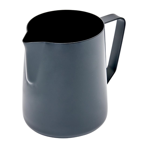 Rhino Stealth Milk Pitcher Black - 32oz 1Ltr