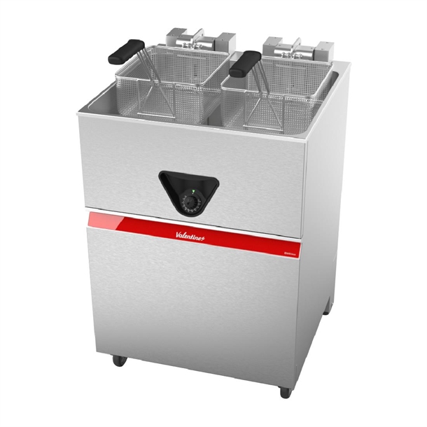 Valentine Core 600 Single Tank Twin Basket Fryer - 22kW 3PH (Direct)