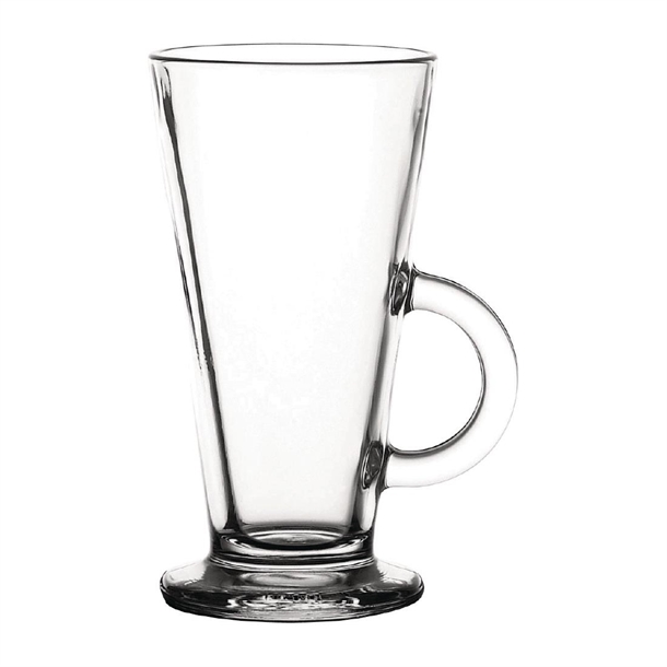 Pasabahce Toughened Columbia Latte Glass - 280ml (Pack 24)