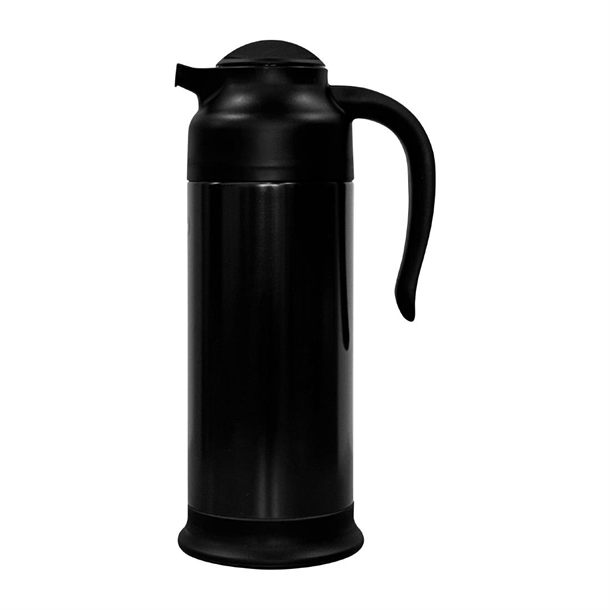 Shatterproof Vacuum Jug Black - 1Ltr (B2B)