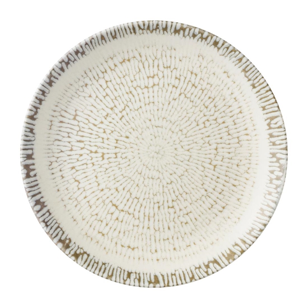 Churchill Taupe Coupe Plate - 217mm (Pack 12) (B2B)
