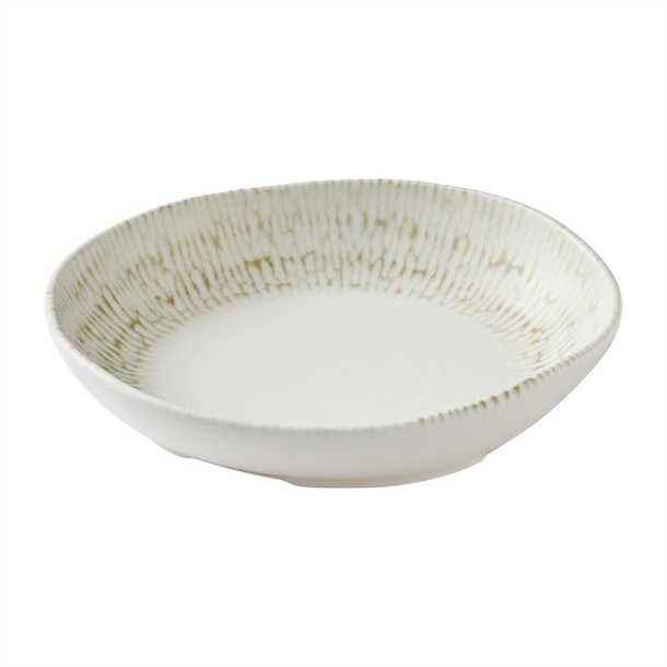 Churchill Taupe Natural Organic Deep Bowl - 215mm (Pack 6) (B2B)