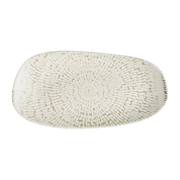 Churchill Taupe Opal Platter - 300x150mm (Pack 12) (B2B)