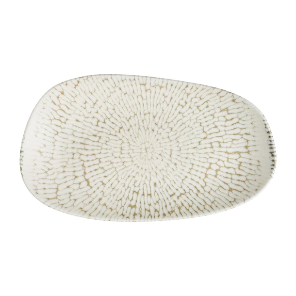 Churchill Taupe Opal Platter - 260x150mm (Pack 12) (B2B)
