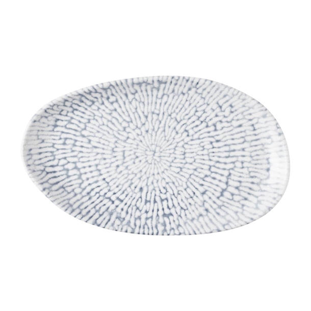 Churchill Indigo Natural Platter - 220x130mm (Pack 6) (B2B)