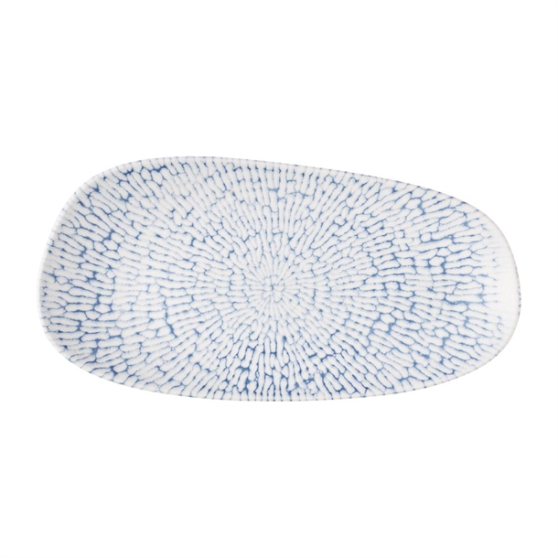 Churchill Indigo Opal Platter - 300x150mm (Pack 12) (B2B)