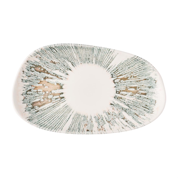 Churchill Pink Opal Platter - 220x130mm (Pack 12) (B2B)