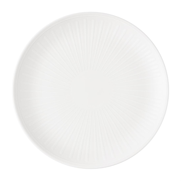 Churchill White Coupe Plate - 288mm (Pack 12) (B2B)