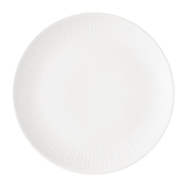 Churchill White Coupe Plate - 260mm (Pack 12) (B2B)