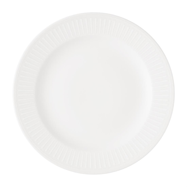 Churchill White Rimmed Plate - 210mm (Pack 12) (B2B)