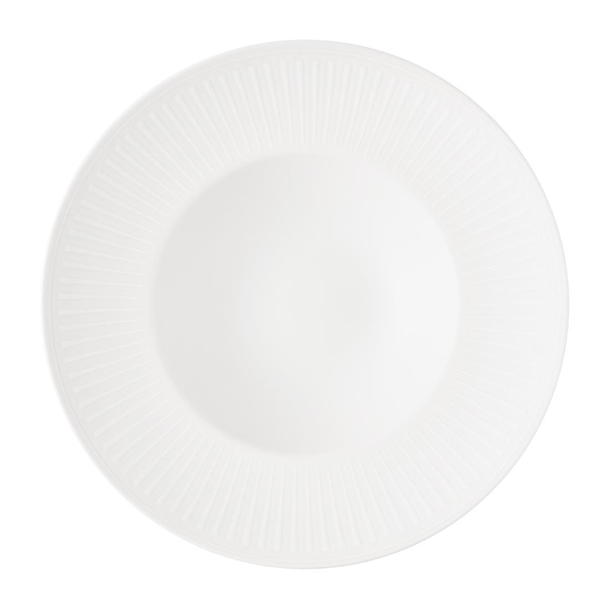 Churchill White Wide Rim Bowl - 240mm (Pack 12) (B2B)