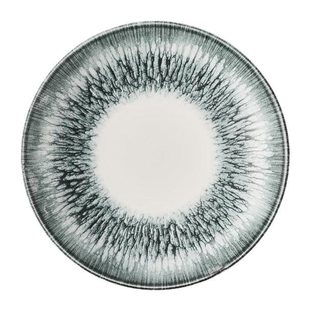 Churchill Black Coupe Bowl - 248mm (Pack 12) (B2B)