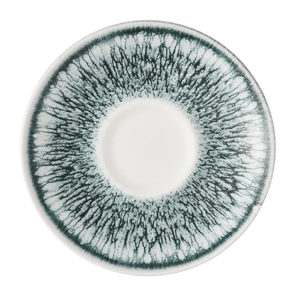 Churchill Black Saucer - 118mm (Pack 12) (B2B)