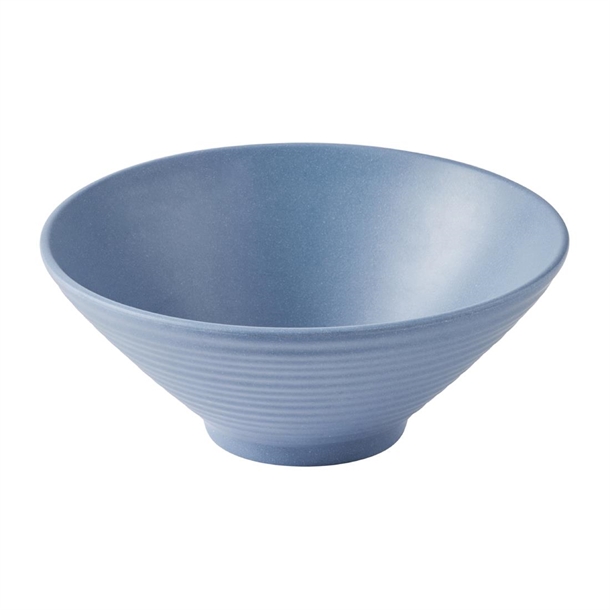Churchill Oslo Blue Ripple Bowl - 227mm (Pack 6) (Direct)