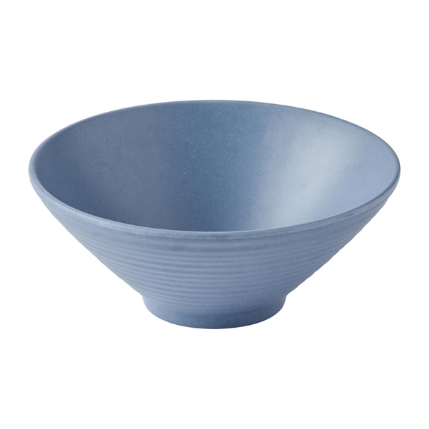 Churchill Oslo Blue Ripple Bowl - 200mm (Pack 6) (Direct)
