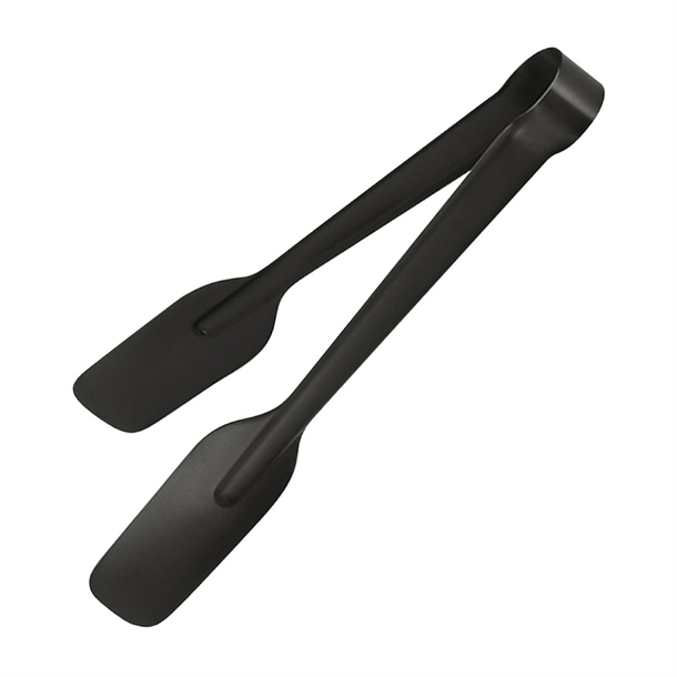 Comas Black Cake Tong - 240mm (Pack 10) (B2B)