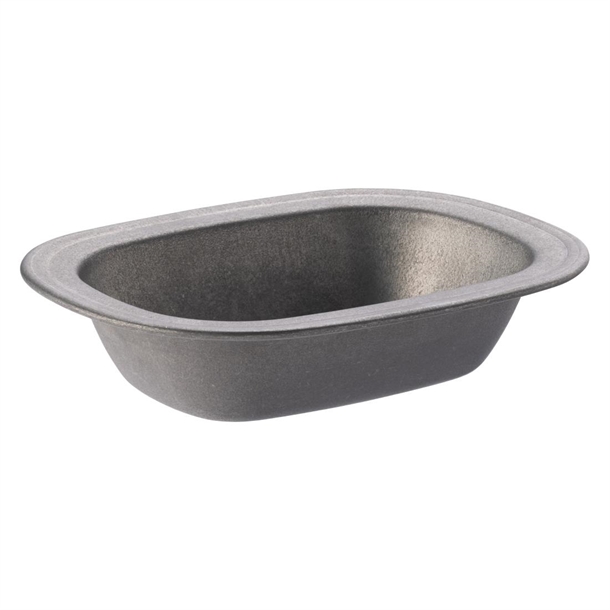 Utopia Vintage Steel Pie Dish - 160x120mm (Pack 6) (B2B)