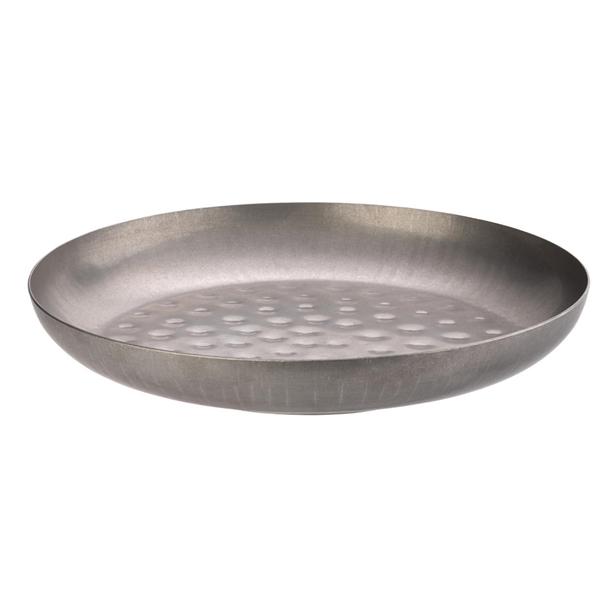 Utopia Vintage Steel Seafood Tower Serving Bowl - 295mm (B2B)