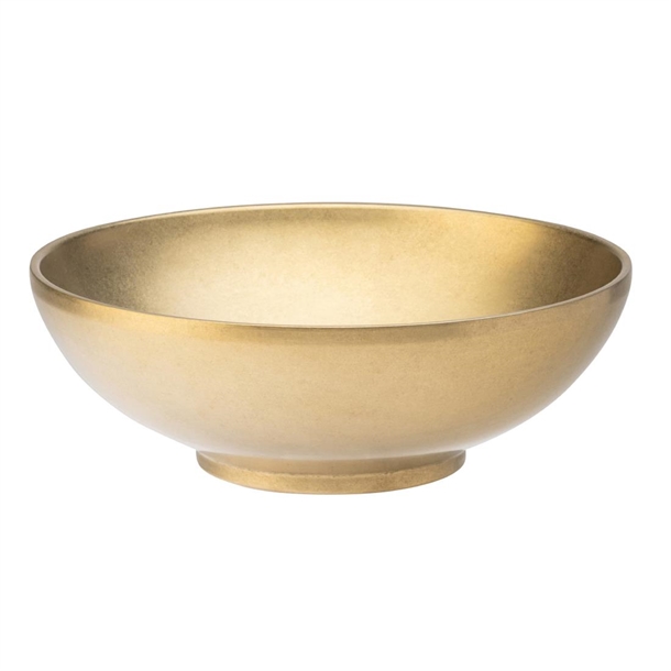 Utopia Gold Artemis Double Walled Bowl - 180mm (Pack 6) (B2B)