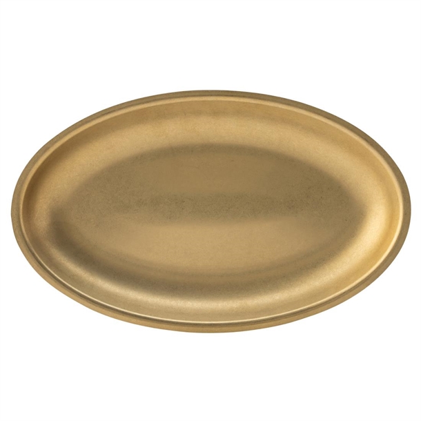 Utopia Gold Artemis Oval Platter - 300x180mm (Pack 6) (B2B)