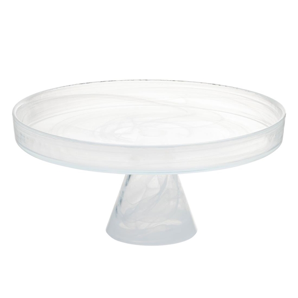 Asos White Footed Plate - 280x130mm (B2B)