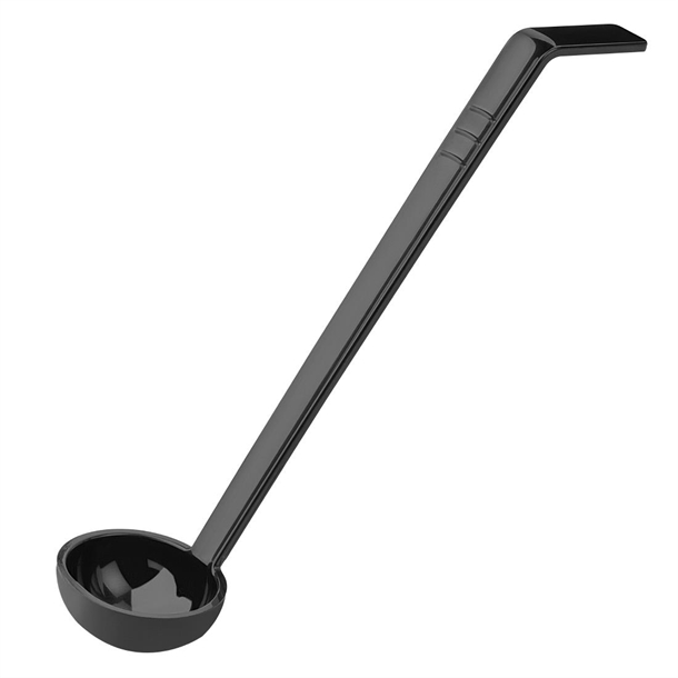 Vogue Dressing Ladle ABS Black - 28ml 1fl oz