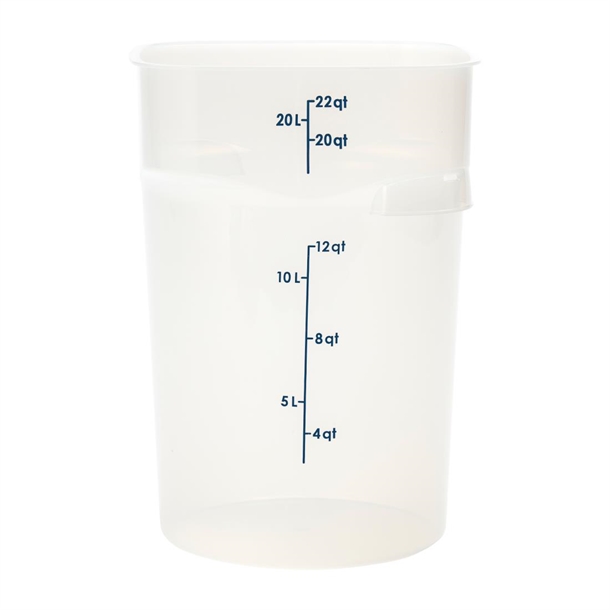 Cambro FreshPro PP CamRound Container - 20.8Ltr