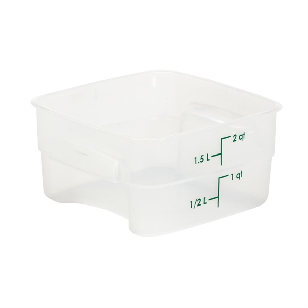 Cambro FreshPro PP CamSquare Container - 1.9Ltr