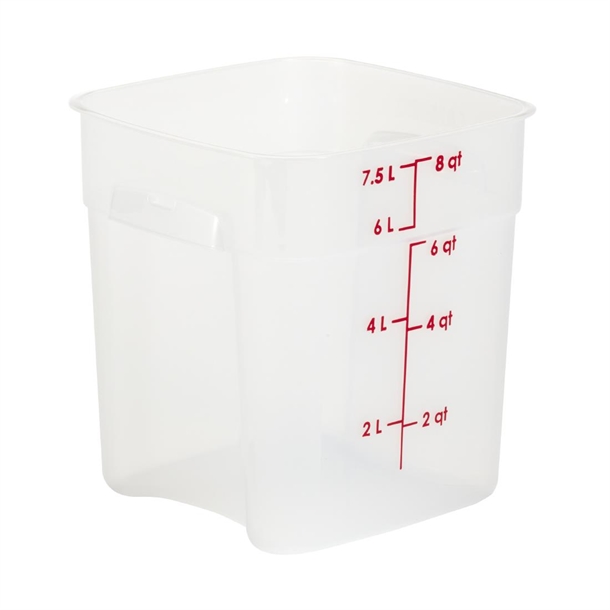 Cambro FreshPro PP CamSquare Container - 7.6Ltr