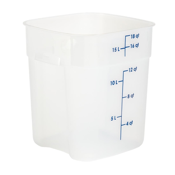 Cambro FreshPro PP CamSquare Container - 17.2Ltr