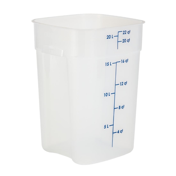 Cambro FreshPro PP CamSquare Container - 20.8Ltr