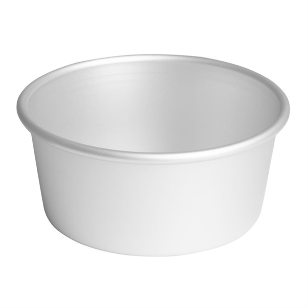 Vogue Aluminium Cake Tin with Removable Base - 170mm 6 3/4"