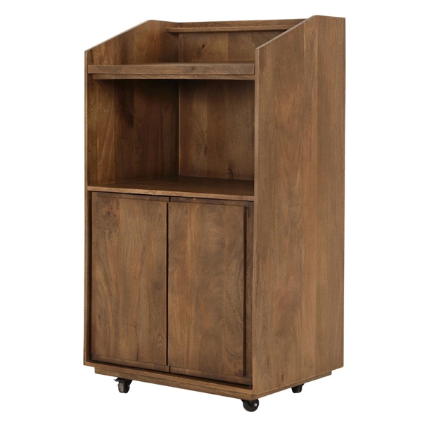 Bolero Host Stand Mango Wood - 500x1230x700mm FSC 100%