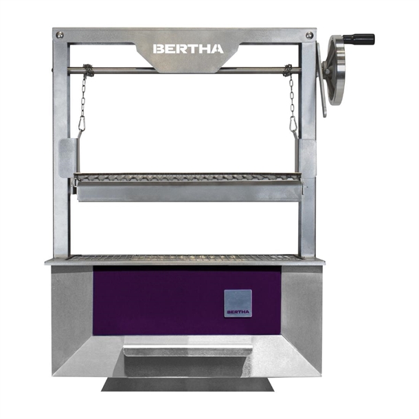 Bertha Asado Grill Small - Aubergine (Direct)