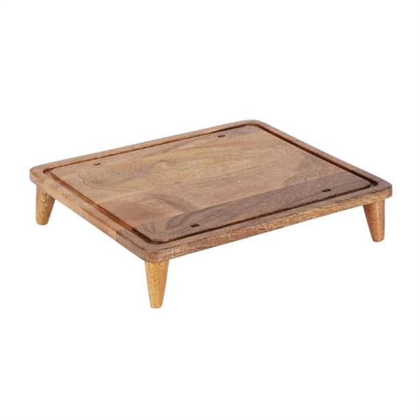 Olympia Mango Wood Standing Tray - GN 1/2 FSC 100%