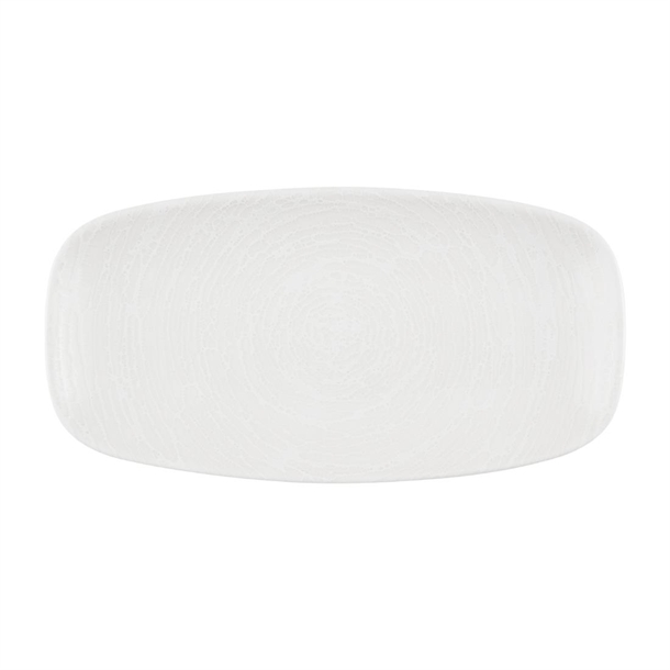Churchill Inked Elements Ice Oblong Platter - 298x153mm (Pack 12) (B2B)