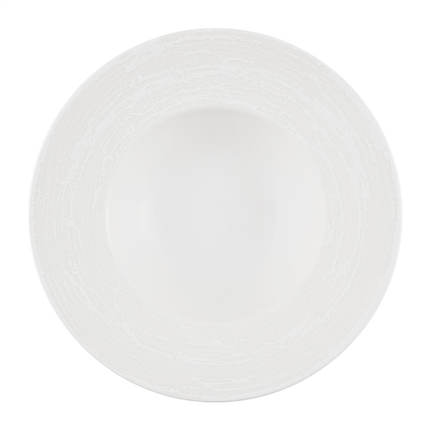 Churchill Inked Elements Ice Profile Wide Rim Bowl - 240mm (Pack 12) (B2B)
