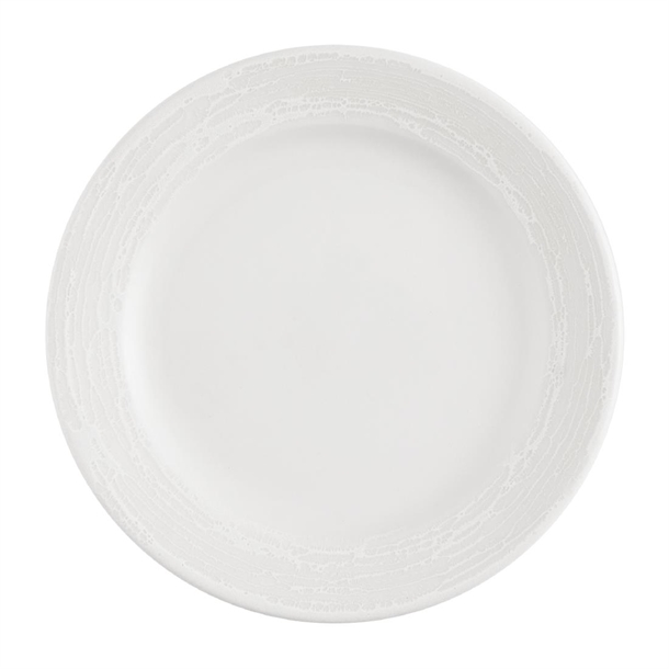 Churchill Inked Elements Ice Profile Rimmed Plate - 170mm (Pack 12) (B2B)
