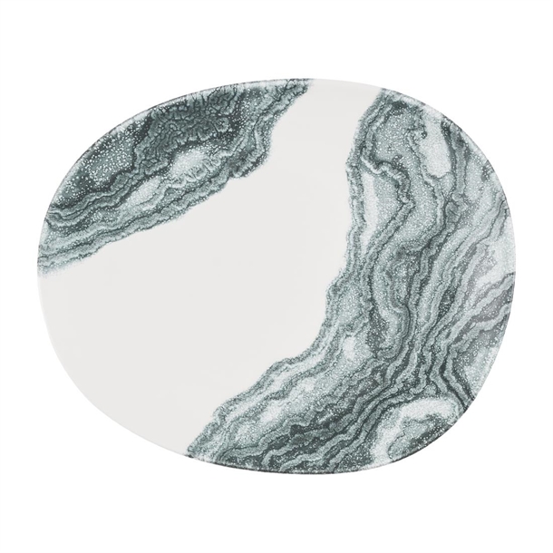 Churchill Tide Black Opal Plate - 260mm (Pack 12) (B2B)