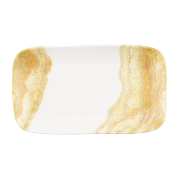 Churchill Tide Gold Natural Deep Tray - 220x130mm (Pack 6) (B2B)