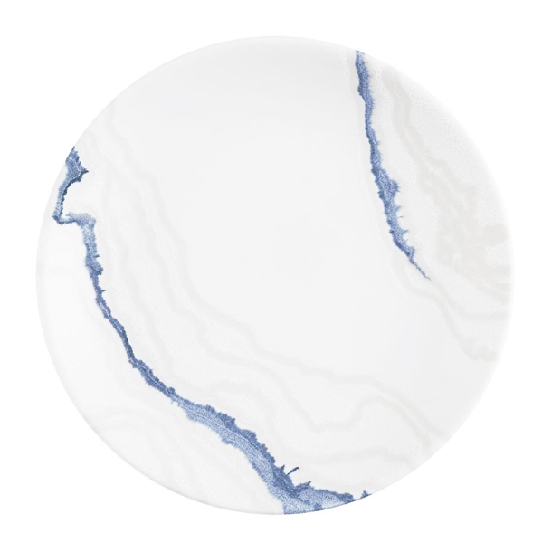 Churchill Tide Accents Blue Evolve Coupe Plate - 165mm (Pack 12) (B2B)