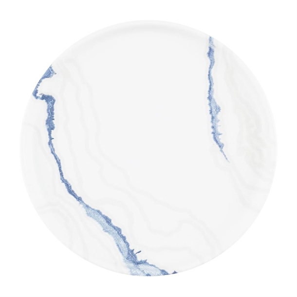 Churchill Tide Accents Blue Walled Plate - 210mm (Pack 6) (B2B)