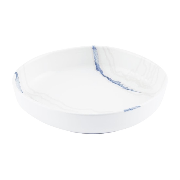 Churchill Tide Accents Blue Walled Bowl - 230mm (Pack 6) (B2B)