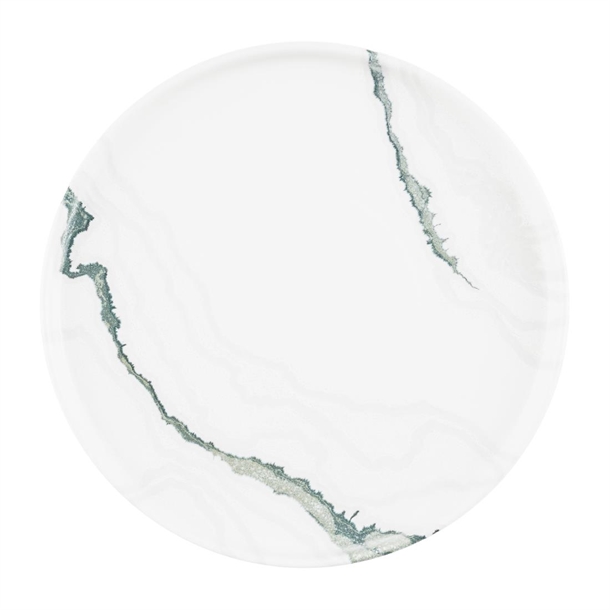 Churchill Tide Accents Green Walled Plate - 260mm (Pack 6) (B2B)