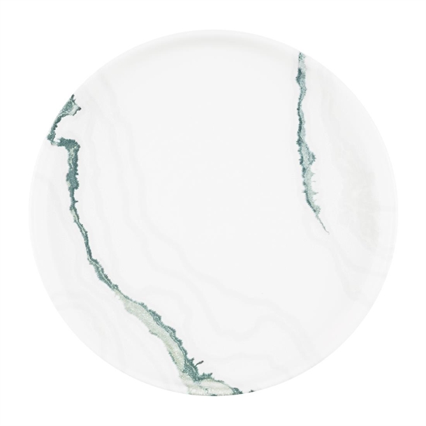 Churchill Tide Accents Green Walled Plate - 210mm (Pack 6) (B2B)