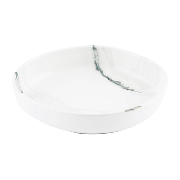 Churchill Tide Accents Green Walled Bowl - 230mm (Pack 6) (B2B)