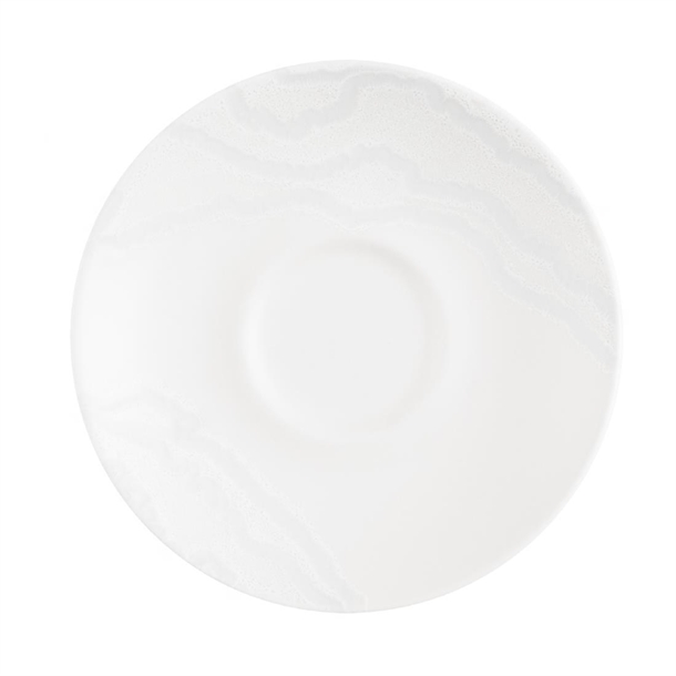 Churchill Tide White Café Espresso Saucer - 118mm (Pack 12) (B2B)