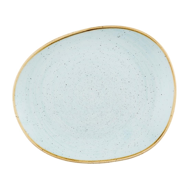 Churchill Stonecast Duck Egg Opal Plate - 280mm (Pack 12) (B2B)