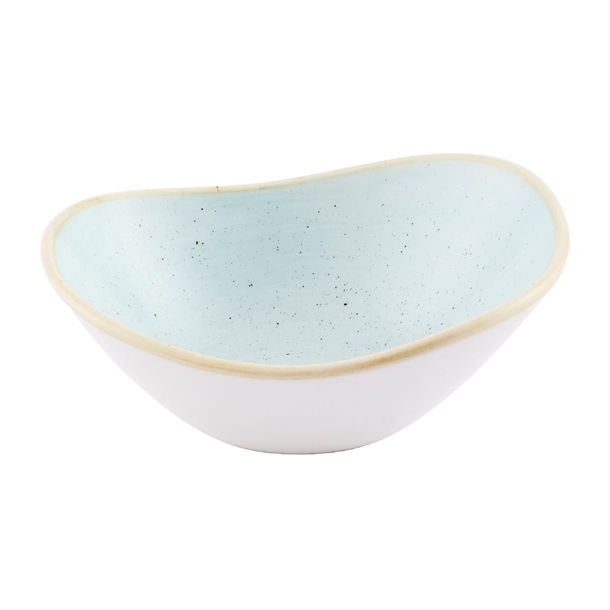 Churchill Stonecast Duck Egg Opal Bowl - 230mm (Pack 12) (B2B)
