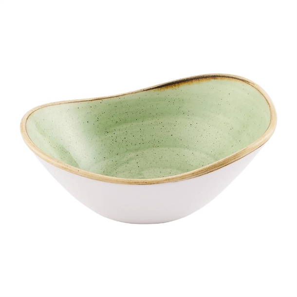 Churchill Stonecast Sage Green Opal Bowl - 150mm (Pack 12) (B2B)